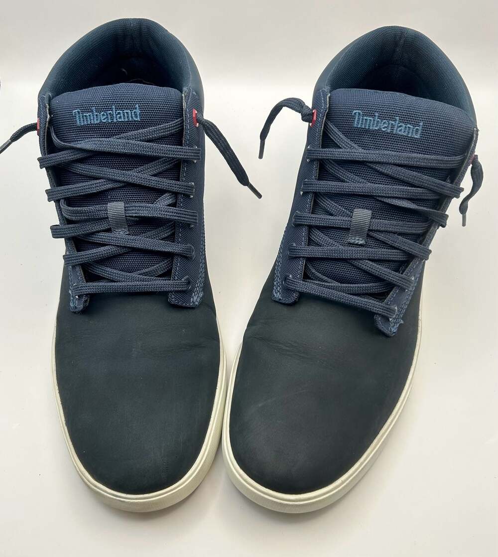 Timberland Men's Groveton Chukka Sneakers Navy Blue Nubuck A1WJX - Picture 7 of 7